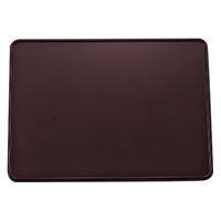 東海興商 ABSリバーシブル長手盆(ノンスリップ) 溜/朱 　介護 食器  - TKS-43 TMR 1個 813026（直送品）