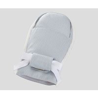 アズワン 抜管防止手袋(指先開閉紐固定タイプ) M(手首細) QG-S 1個 8-9905-03（直送品）