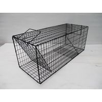 コンパル 小動物捕獲器 スーパー捕獲器 LL ブラック 踏み板式 10110081 1個