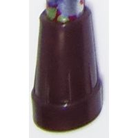 中嶋次朗商店 杖用 台形ゴム 茶 15mm -6 -6 ウェルファンカタログ ウェルファンコード：969039（直送品）