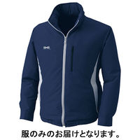 空調服 フード付ポリエステル製空調服（服単品） シルバーL 1着 - アスクル