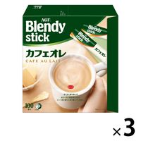 味の素AGF ブレンディ スティック カフェオレ100本  1セット（300本：100本入×3箱）