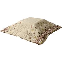 イケヒコ リーフ柄 こたつ布団 長方形 掛け単品 『ロード』 ベージュ 約1900×2400mm 1枚（直送品）