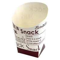 協和パック 紙製スナックカートン Poteco ポテコ スナック M 00597906 1セット(1000枚:20枚×50袋)