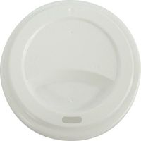 ケーピープラテック 紙カップ用蓋 リッドタイプ穴 90φ 白 54532 1包：1000枚（50×20）（直送品）