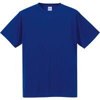 4.7オンス ドライシルキータッチTシャツ 男女兼用 コバルトブルー S 5088-01（直送品）