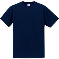 4.7オンス ドライシルキータッチTシャツ 男女兼用 ネイビー M 5088-01（直送品）