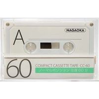 ナガオカ カセットテープ 60分 CC-60 20個（直送品）