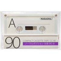 ナガオカ カセットテープ 90分 CC-90 20個（直送品）