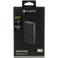 【アウトレット】Mophie モバイルバッテリー Power Boost V2 5200mAh ブラック 1個