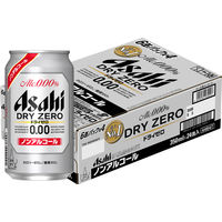 アサヒ ドライゼロ 350ml 1ケース（24缶入） - アスクル