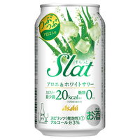 アサヒ　Slat（すらっと）　＜アロエ＆ホワイトサワー＞　350ml×24缶