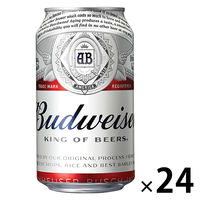 輸入ビール バドワイザー 330ml 1箱（24缶入）【ビール】