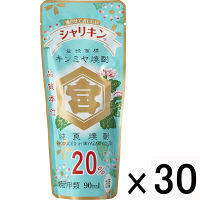 宮崎本店 キンミヤ焼酎 シャリキンパウチ 20度 90ml　1セット（30個）