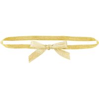 ヘッズ シャインリボンゴムタッグゴールド-2 GOL-TR2 1セット(150個:30個×5パック)