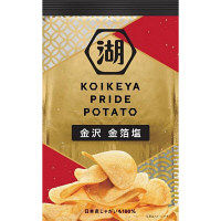 【アウトレット】湖池屋 KOIKEYA PRIDE POTATO 金沢 金箔塩 1袋