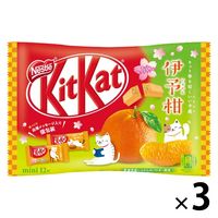 【アウトレット】ネスレ日本 キットカット ミニ 伊予柑 12枚 3袋 チョコレート