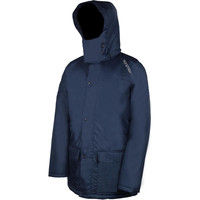 ケイワーク 中綿フード付コート ブルー M W270-BL-M（取寄品）