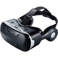 サンワサプライ 3D VRゴーグル（ヘッドホン付き） MED-VRG3 1個（直送品）