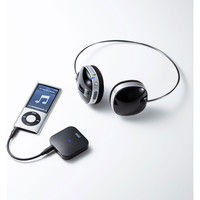 サンワサプライ Bluetoothオーディオトランスミッター＆レシーバー MM-BTAD5 1個（直送品）