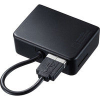 USBハブ　USB2.0　USB2.0×3　USBポート　USB-2HC319BK　サンワサプライ　1個（直送品）