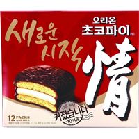 ハッピー食品 チョコパイ情（34g/12個入） 8801117534912 16個（直送品）