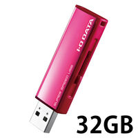 ＵＳＢ３．１　Ｇｅｎ　１（ＵＳＢ３．０）／ＵＳＢ２．０対応　アルミボディＵＳＢメモリー　ビビッドピンク　３２ＧＢ U3-AL32GR/VP（直送品）