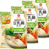 キッコーマン Ｐｌｕｓ鍋 国産野菜だしの豆乳鍋スープ　1セット（152g×3個）