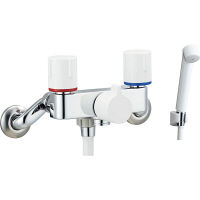 LIXIL 洗い場専用2ハンドルシャワー水栓 BF-WL205H（直送品）