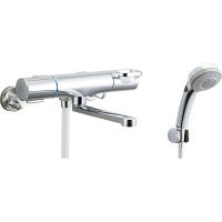 LIXIL 浴槽・洗い場兼用サーモスタット付シャワーバス水栓 クロマーレS BF-WM145TSBW/TNSBW