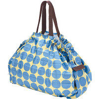 【ワゴンセール】エコバッグ シュパット（Shupatto） コンパクト バッグ L（ドット）折りたたみ レジカゴバック 大容量 S419C マーナ