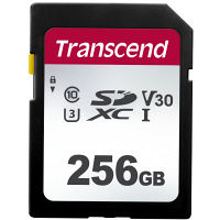 トランセンドジャパン 256GB SD TLC TS256GSDC300S 1個 - アスクル