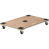木製 平台車エッジ巻910×610アスクル  1台 オリジナル（わけあり品）