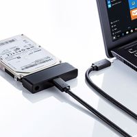 サンワサプライ SATA-USB3.1 Gen2変換ケーブル USB-CVIDE7 1個