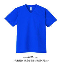 トムス ドライVネックTシャツ ロイヤルブルー SS 00337-AVT-032-SS 1セット(2枚)（直送品）