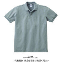 トムス T/Cポロシャツ（ポケット無し） グレー 00141-NVP-002
