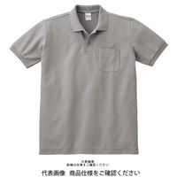 トムス T/Cポロシャツ グレー S 00100-VP-002-S 1セット(2枚)（直送品）