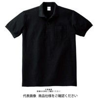 トムス T/Cポロシャツ ブラック 00100-VP-005