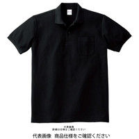 ポロシャツと黒Tシャツのセット5枚 トムス T/Cポロシャツ ブラック 5L 00100-VP-005-5L 1セット(2枚
