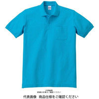 トムス T/Cポロシャツ ターコイズ L 00100-VP-034-L 1セット(2枚)（直送品）