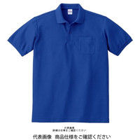 トムス T/Cポロシャツ ロイヤルブルー L 00100-VP-032-L 1セット(2枚)（直送品）