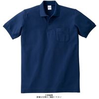 トムス T/Cポロシャツ ネイビー 3L 00100-VP-031-3L 1セット(2枚)（直送品）