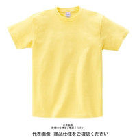 トムス ヘビーウェイトTシャツ ライトイエロー 00085-CVT-134