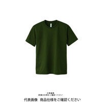 トムス ドライTシャツ アーミーグリーン 5L 00300-ACT-037-5L 1セット