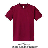 トムス ドライTシャツ バーガンディ S 00300-ACT-112-S 1セット(5枚)（直送品）