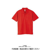 トムス ドライポロシャツ レッド L 00302-ADP-010-L 1セット(2枚)（直送品）