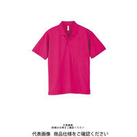 トムス ドライポロシャツ ホットピンク 00302-ADP-146