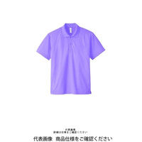 トムス ドライポロシャツ ライトパープル 3L 00302-ADP-188-3L 1セット(2枚)（直送品）