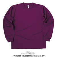 トムス ドライロングスリーブTシャツ パープル 5L 00304-ALT-014-5L 1セット(2枚)（直送品）