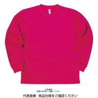 トムス ドライロングスリーブTシャツ ホットピンク 5L 00304-ALT-146-5L 1セット(2枚)（直送品）